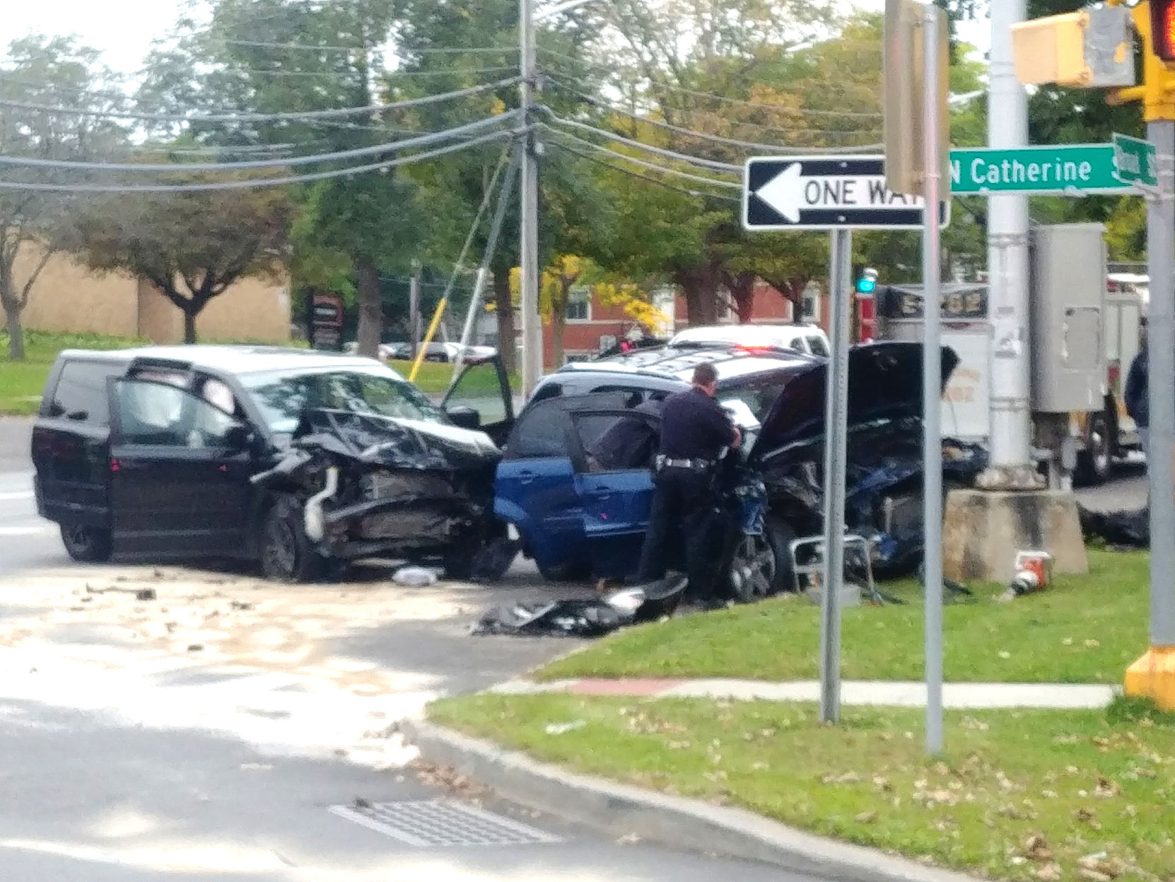Motor-vehicle accident